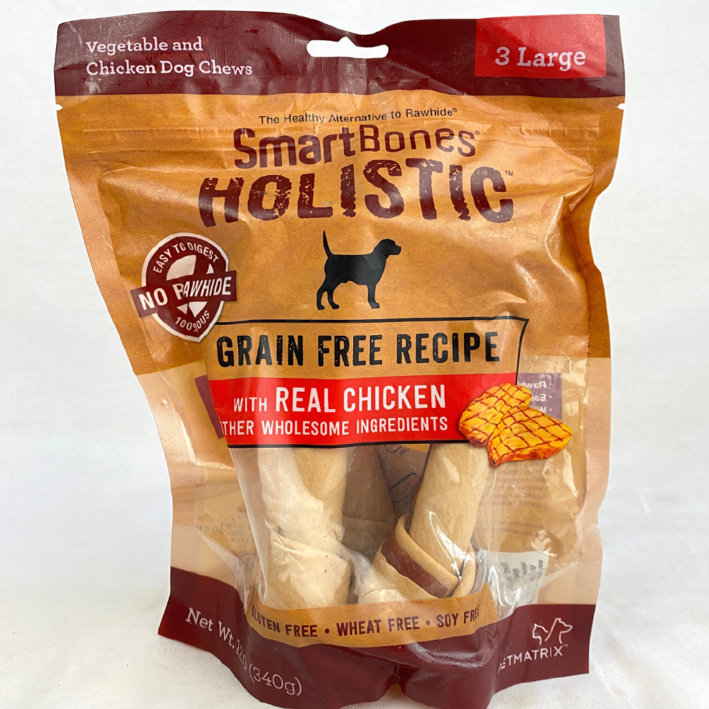 

SMARTBONES Snack Anjing Dental HOLISTIC Large 3pcs