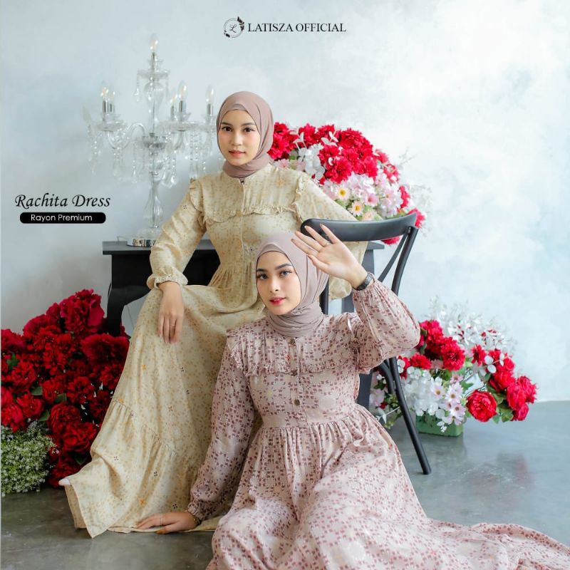 RACHITA DRESS by Latisza Official [ NEW - Latisza Dress Series ] Gamis Latisza Official