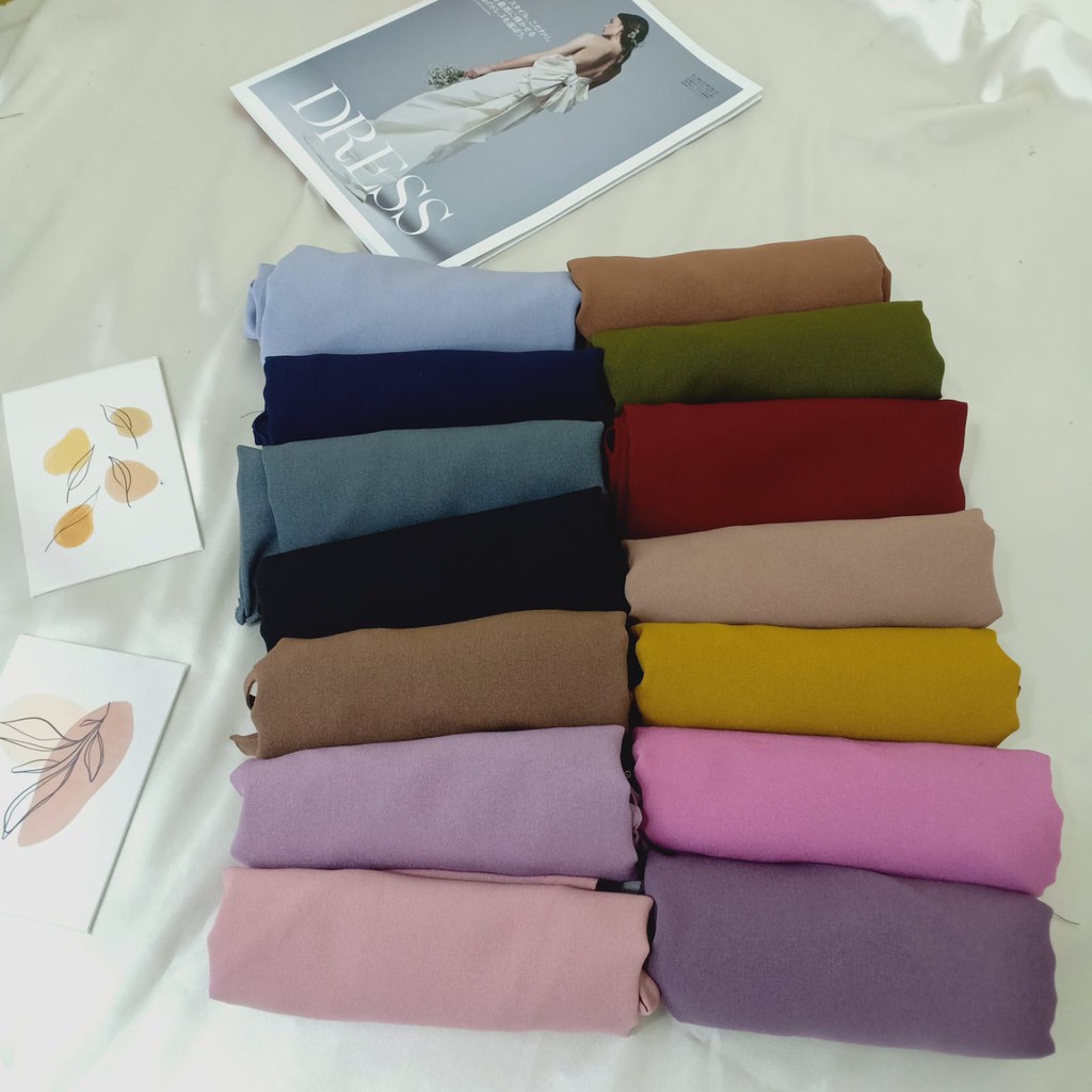 HIJAB PREMIUM BERGO MARYAM DIAMOND PREMIUM IMPORT TERMURAH