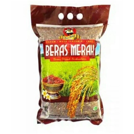 

Nasi Sedap Beras Merah 2kg/Beras Merah/Beras Merah Berkualitas/Brown Rice