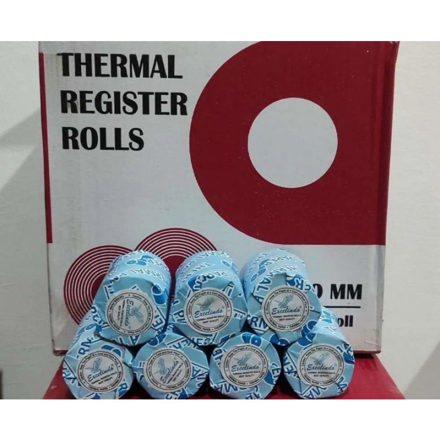 

Excelindo Kertas Thermal/ Kertas Kasir 57 x 50 57x50 1 dus isi 100roll