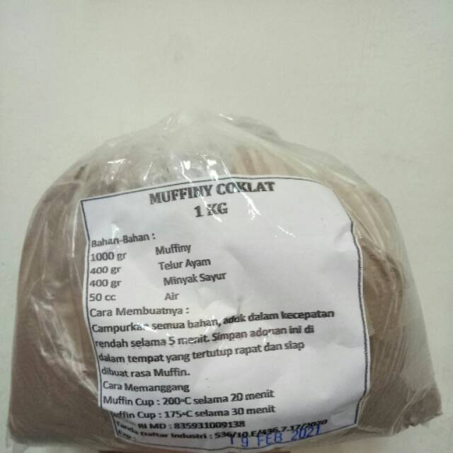 

Tepung Premix Muffin 1 Kg [Instant Surabaya] - Arvian