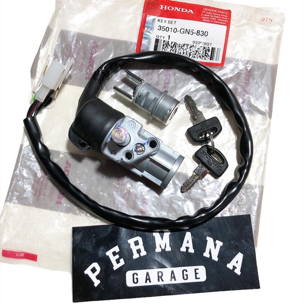 Kunci kontak dan kunci jok set astrea grand bulus legenda impressa original AHM ori ahm Limited