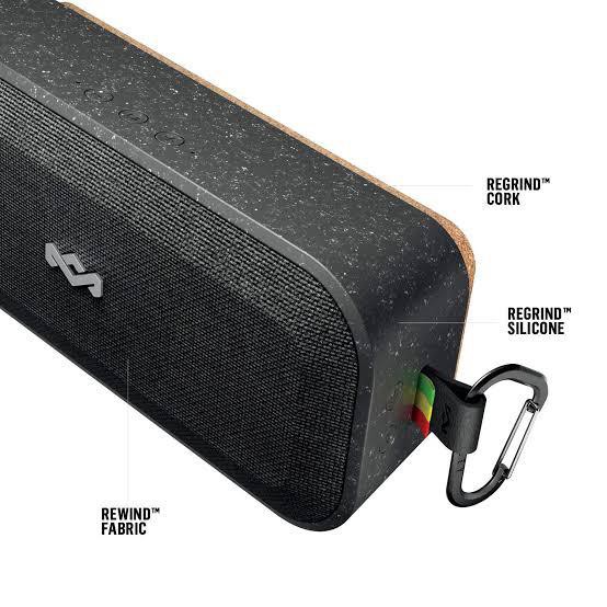 HOUSE OF MARLEY NO BOUNDS XL BLUETOOTH WIRELESS SPEAKER BLACK