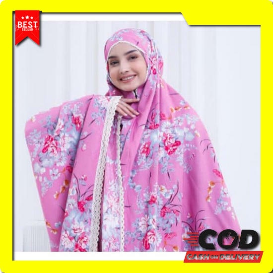 Mukena Mewah Tulip Bordir Ahsani Ekspresso Mukena Wanita Mukena Ahsani Modern Premium Jumbo Mukena D