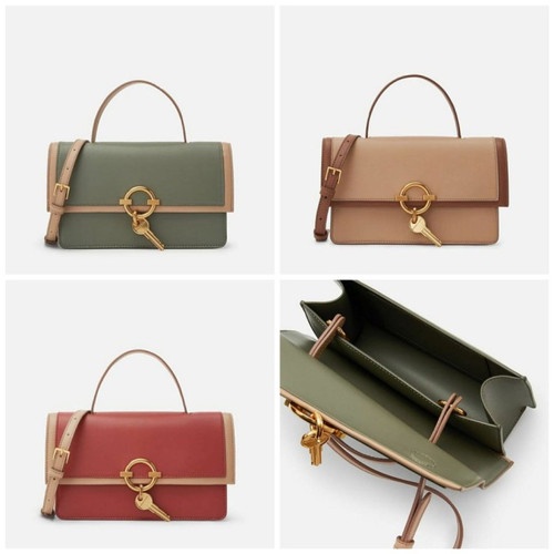 TAS CK Metallic Accent Top Handle - SALE