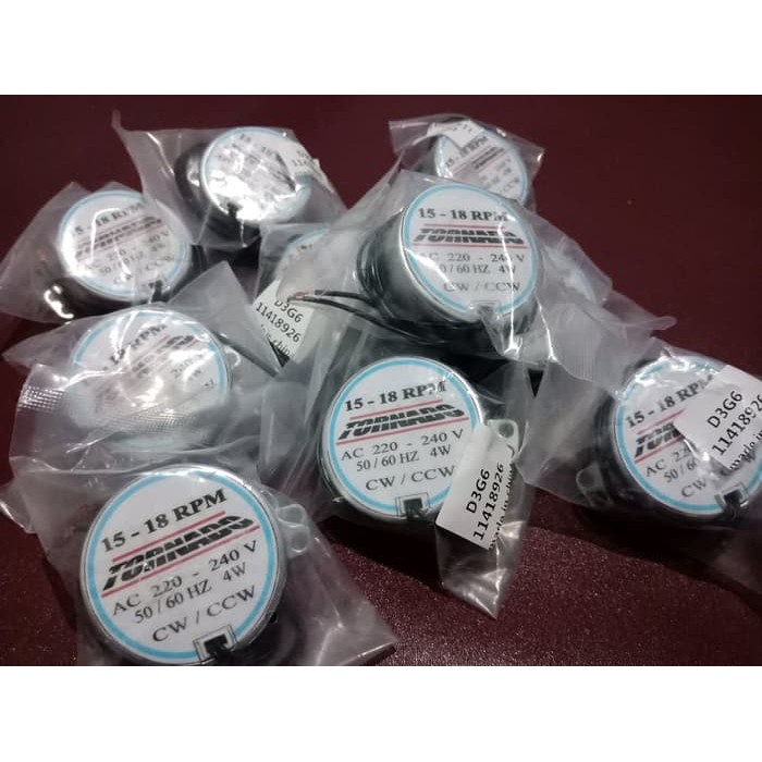New Sale Tornado Synchronous Motor 15-18 Rpm