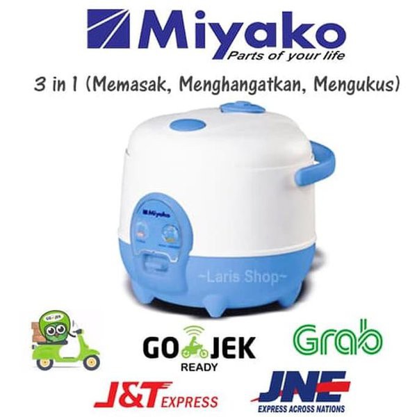 Termurah! Rice Cooker Miyako Mcm-606-A / Magic Com 0.6l / Penanak Nasi Serbaguna Magic Warmer