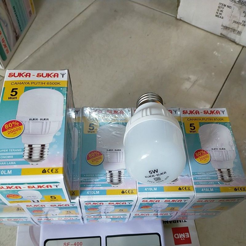 Lampu Led Suka Suka ukuran 5 watt