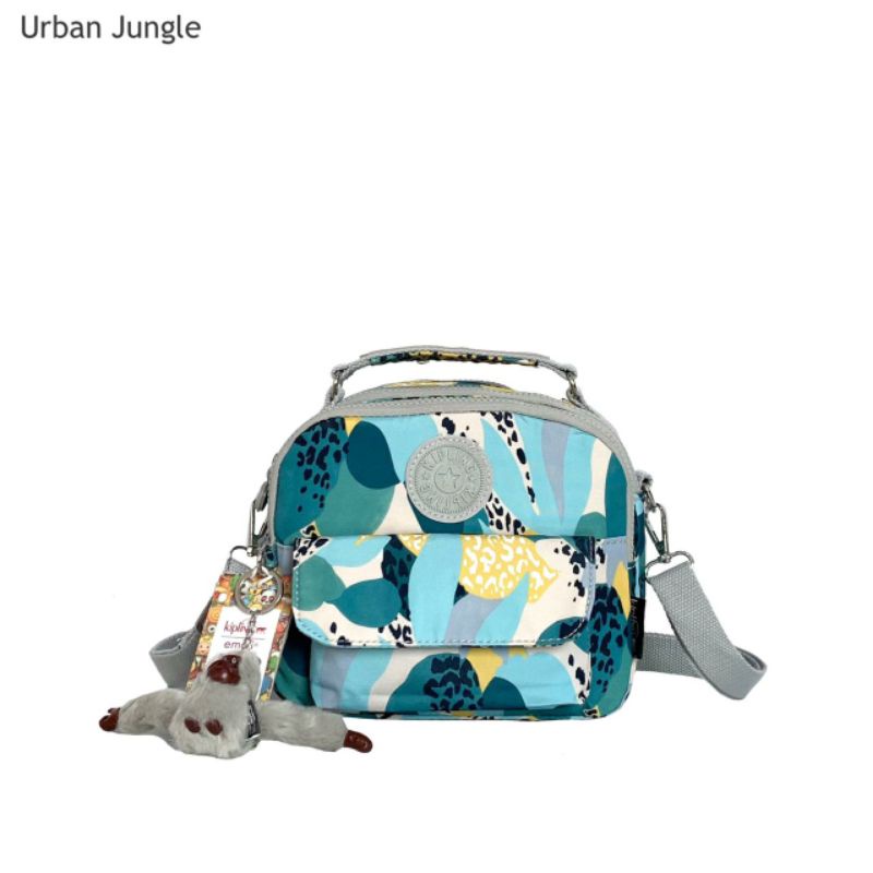 Tas selempang Wanita mini tenteng sling bag import Kipling Grace 2fungsi anti air