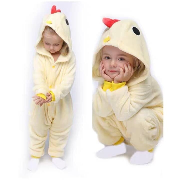 KOSTUM ONESIE AYAM CHICKEN BEBEK PIYAMA BAJU TIDUR KIGURUMI