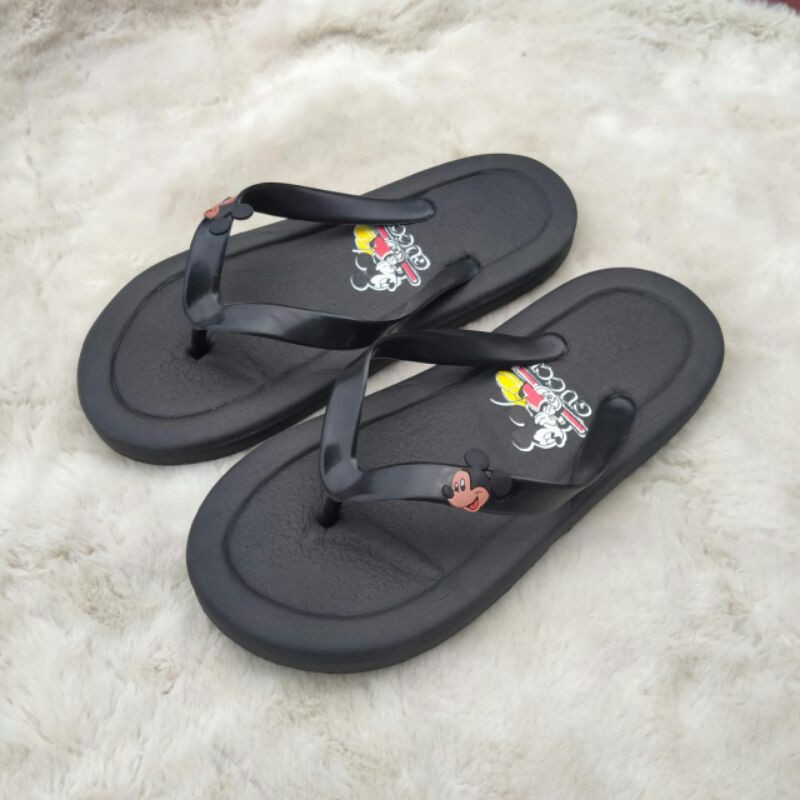 sandal jepit karakter micky