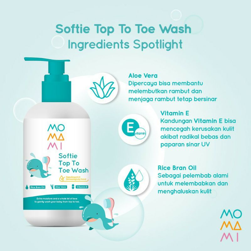 Momami Softie Top To Toe Wash