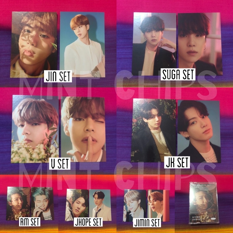 BTS Photocard Hybe Insight