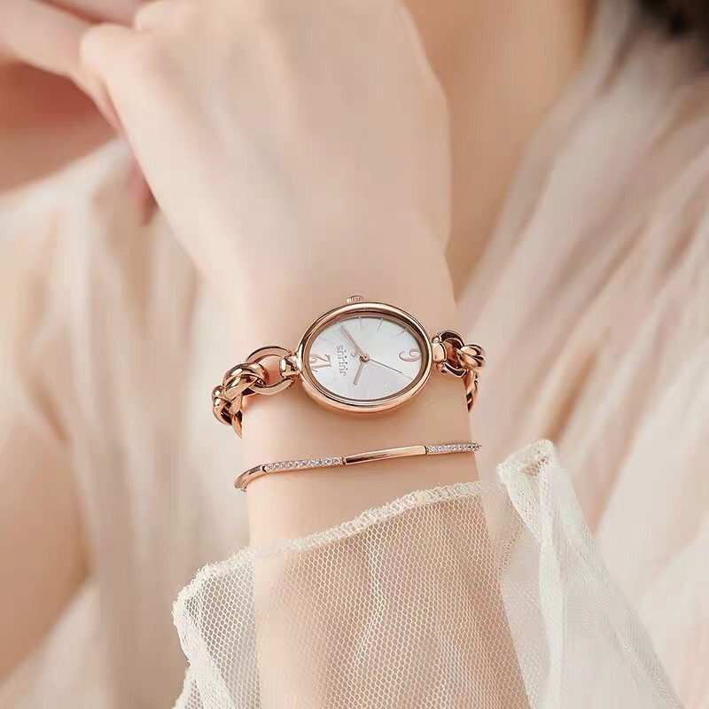 JULIUS JA-1258 Jam Korea Gelang Rantai Original