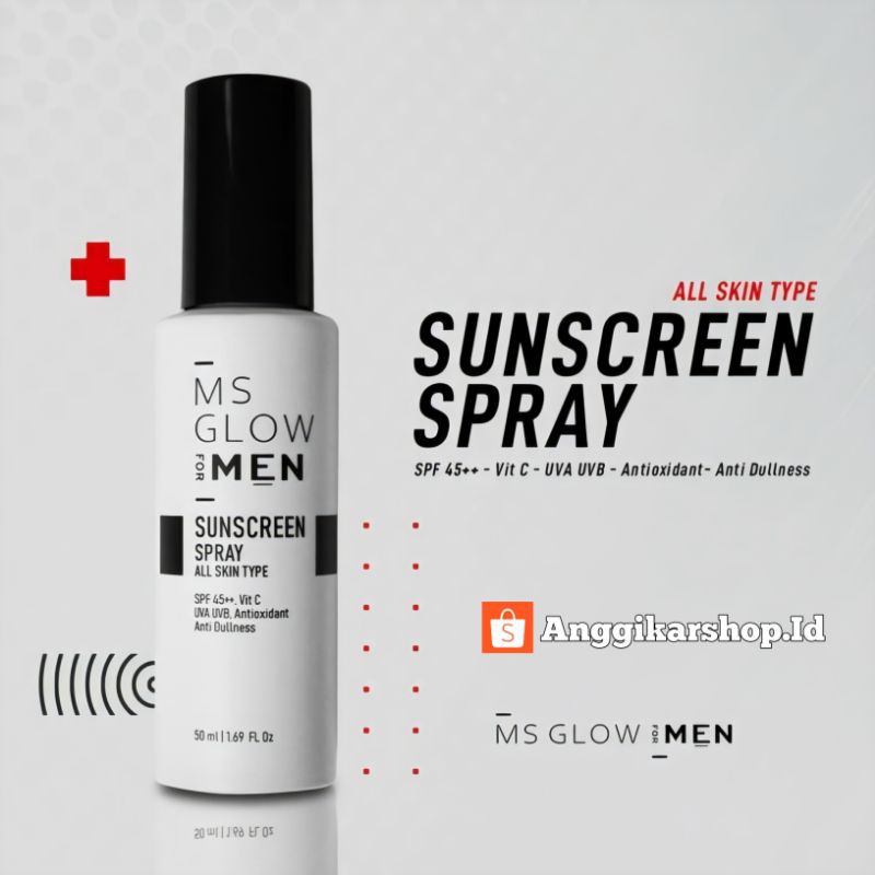 Ms Glow Sunscreen Spray / Skincare Ms Glow / Ms Glow  