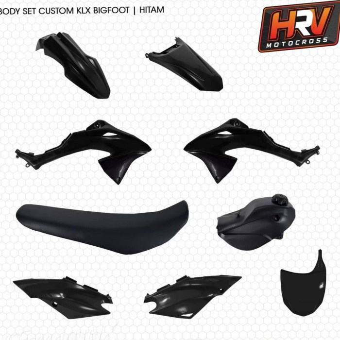 {ElvinaStore} body set klx 150 bf dtracker cover body klx 150 jok klx 150 bf - Putih Diskon