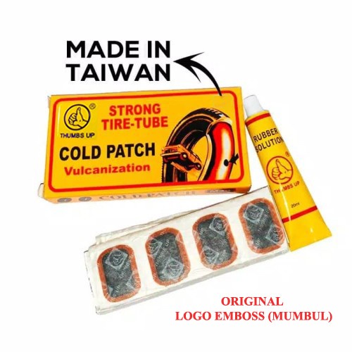 TIP TOP Thumbs Up Tambal Ban Dalam Cold Patch Ban Sepeda