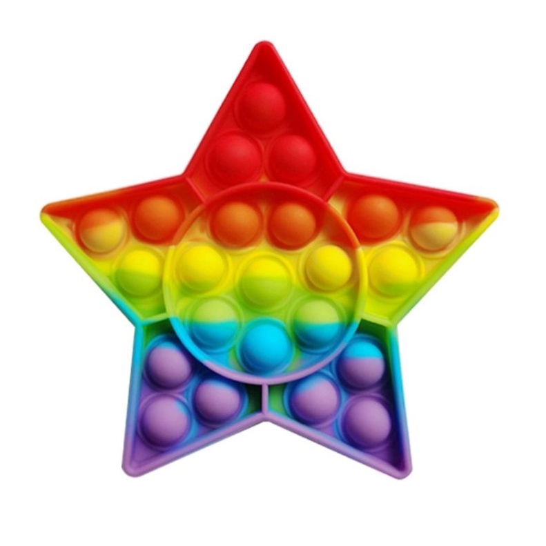 Pop it Rainbow viral /mainan ank-STAR