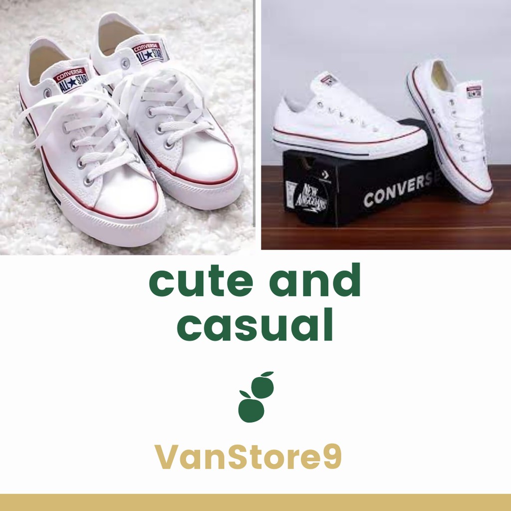 SEPATU SNEAKERS ALL STAR CONVERSE PUTIH PRIA/WANITA