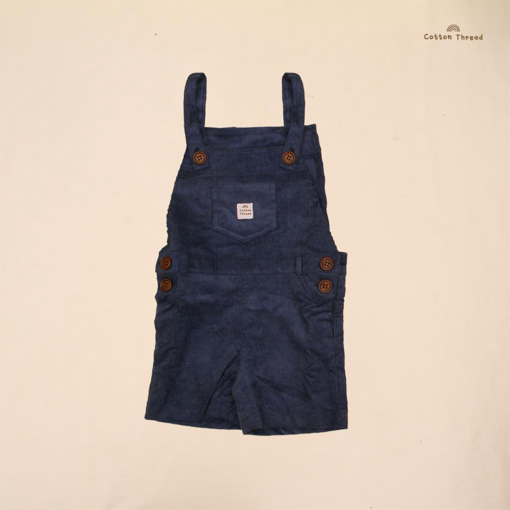 Overall Corduroy ( Short)  - Cotton Thread