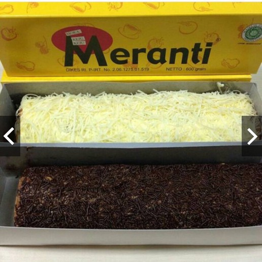 

BOLU GULUNG MERANTI KHAS MEDAN TOPPING COKLAT