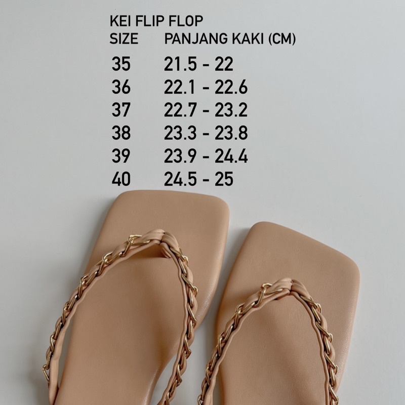 ELOVIA - Kei Flip Flop