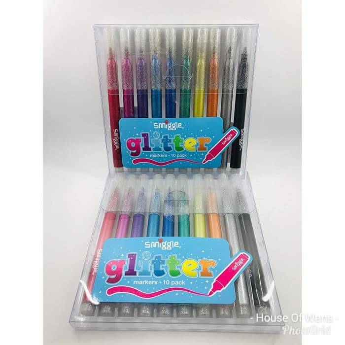 

Jual SMIGGLE GLITTER MARKER PACK X10 SPIDOL GLITER SMIGGLE Limited