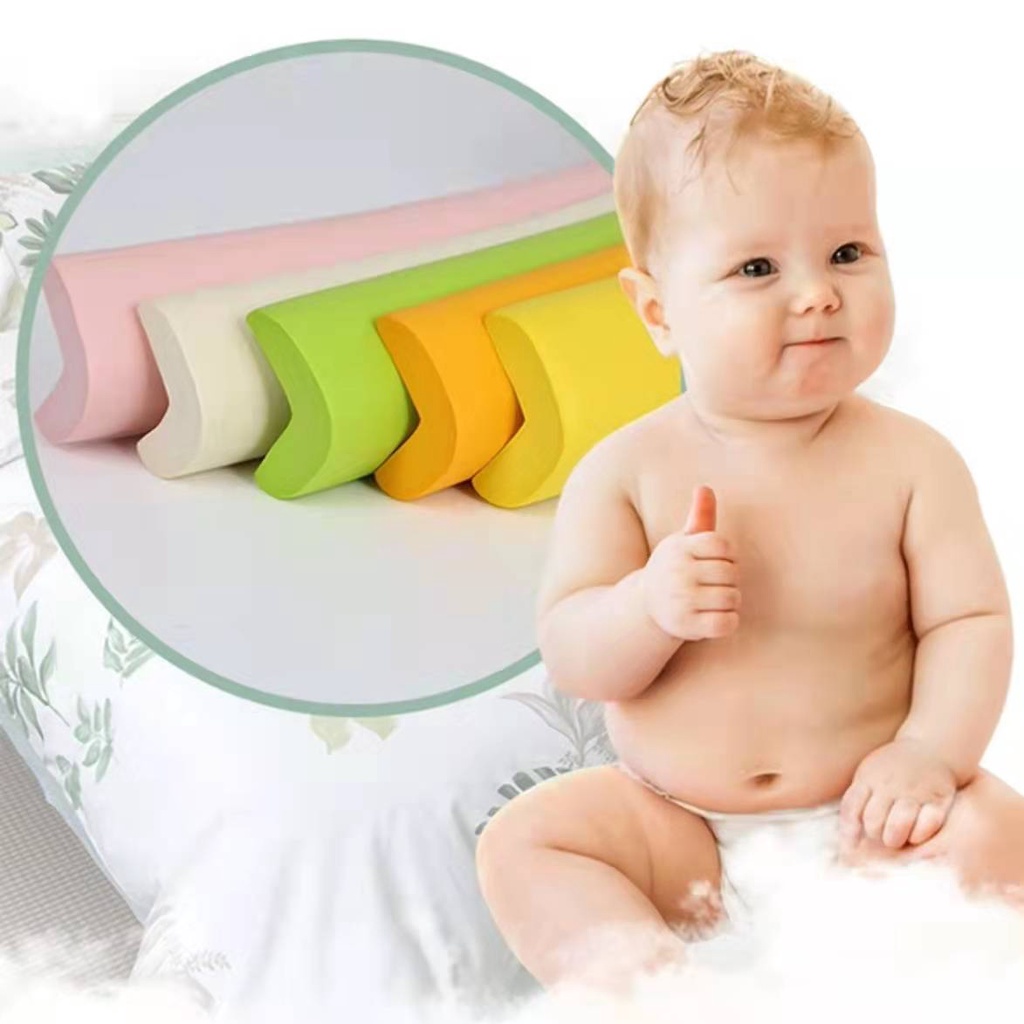 Pelindung Sudut Siku Meja Kursi Tangga 2M Pengaman Tebal Baby Perekat Panjang Bayi Table Protector/C 31