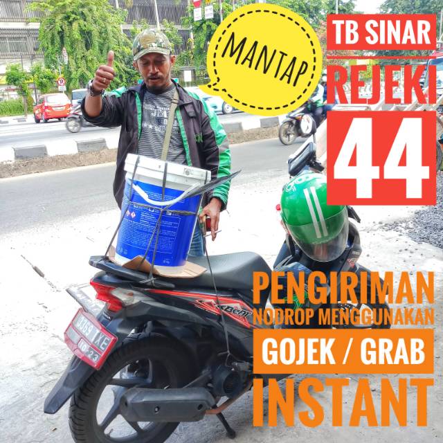 

Tip / Parkir untuk Gojek / Grab karena barang kelebihan berat