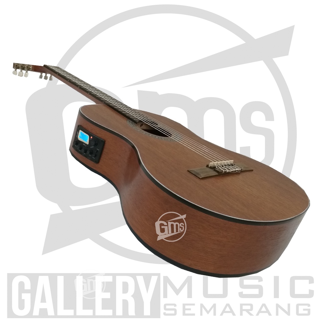 ORIGINAL!!! Gitar Klasik Elektrik Import Merk Cowboy CG-100 NA CG 100 NS Equalizer Tuner Cowboy AW-1