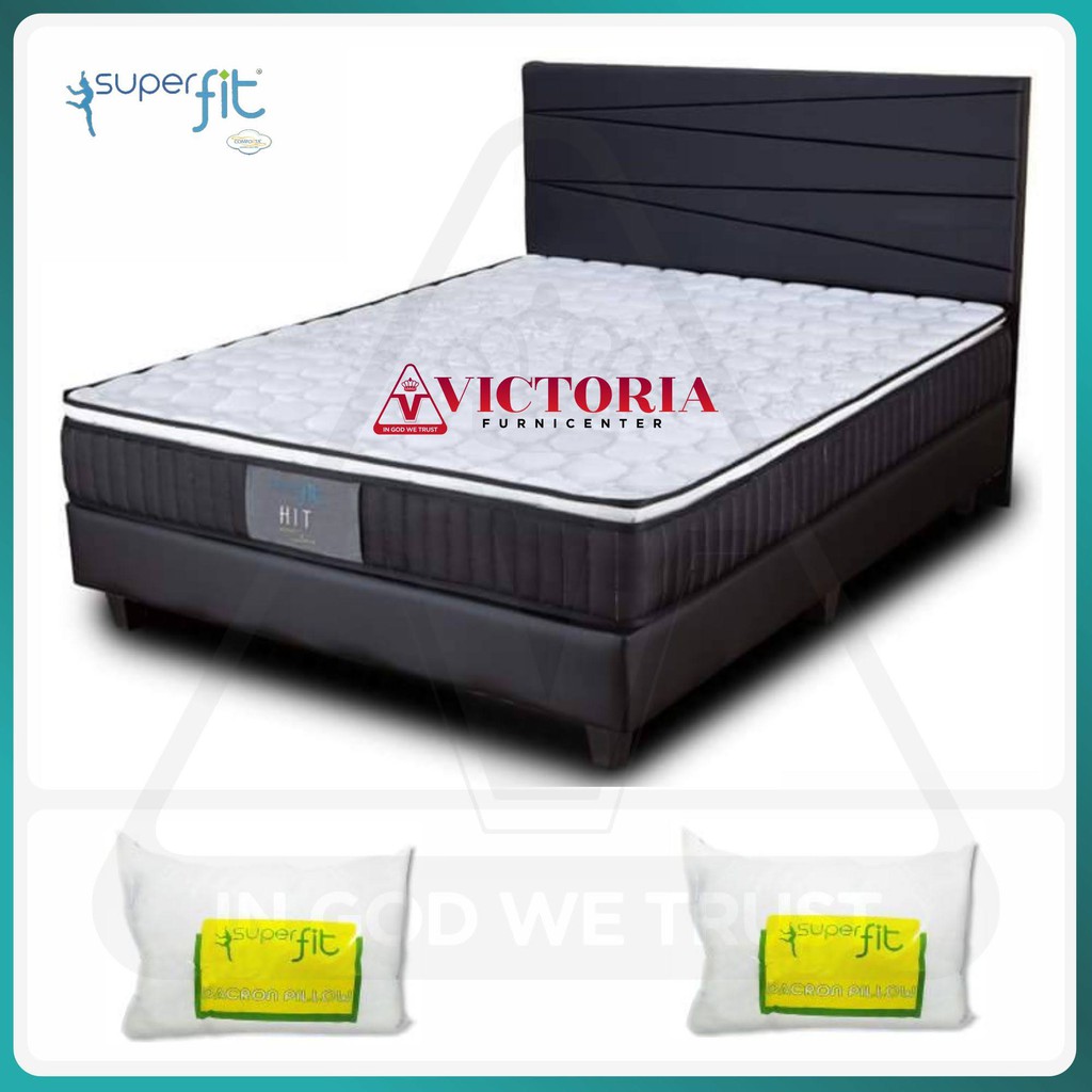 Comforta SuperFit Hit 180 x 200 180x200 Full Set Fullset Springbed Matras Kasur Bedset Mattress