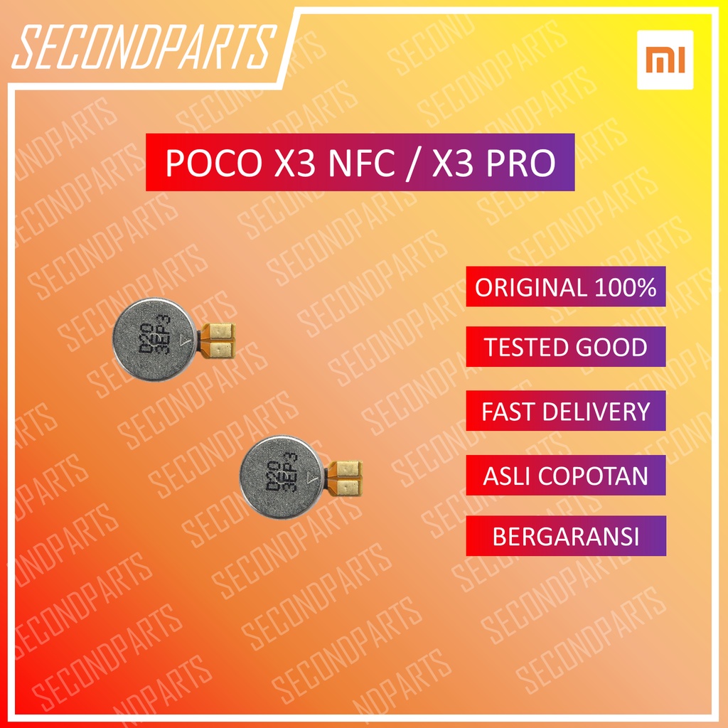 VIBRATE GETAR XIAOMI POCO X3 NFC/ X3 PRO ORIGINAL