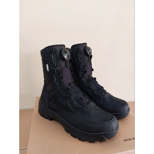 SEPATU PDL WEBA TALI PUTAR MERK WEBEST