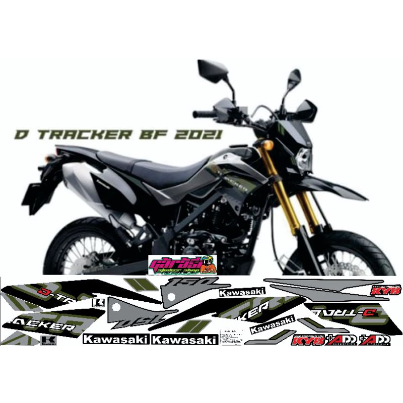 Sticker Striping D Tracker DTracker 2021ARMY