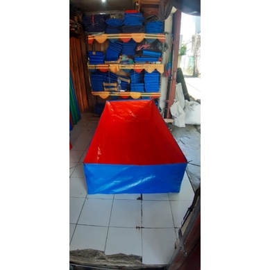 TERPAL KOLAM IKAN 200x100x50 A3&amp;A5 KOREA