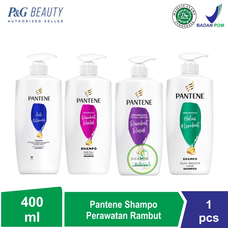 Pantene Shampoo 400ml - Perawatan Rambut