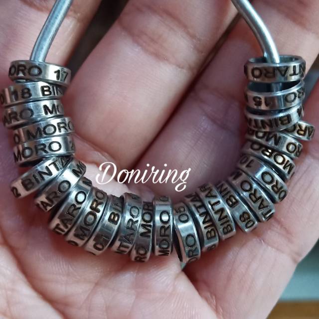 Ring  Burung Slim baja Laser  Merpati