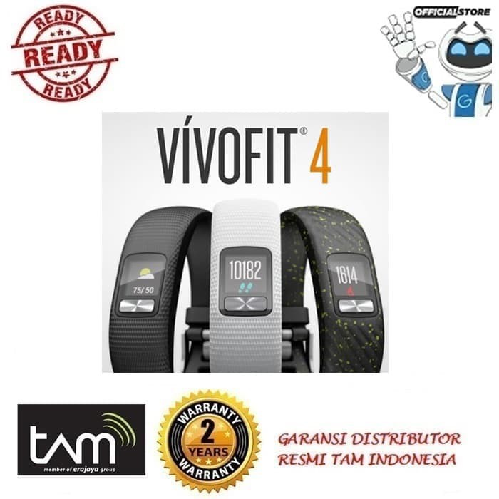 MURAH ! GARMIN VIVOFIT 4 GARANSI TAM 1 Tahun