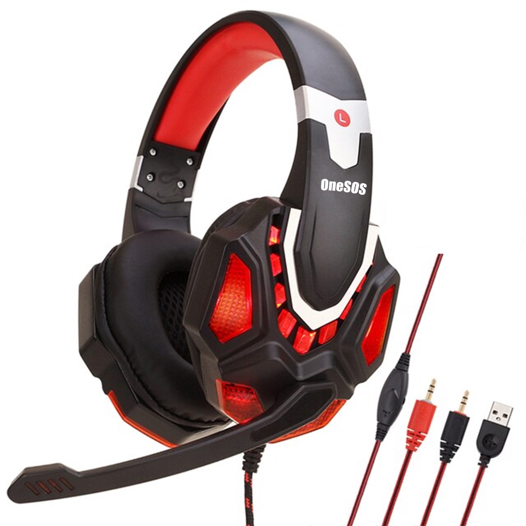 Headset Game G10 Murah Headphone Kabel Earphone Gaming Over Ear With Microphone