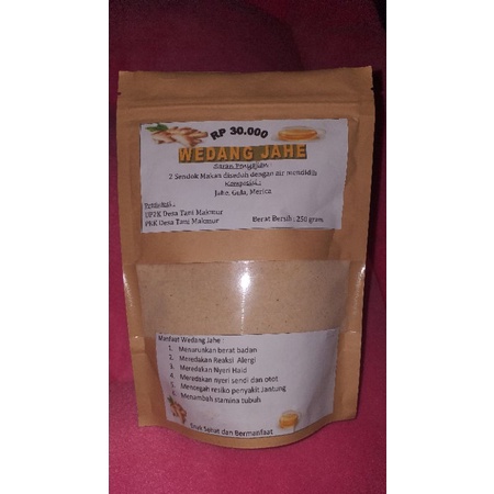 

wedang jahe bubuk