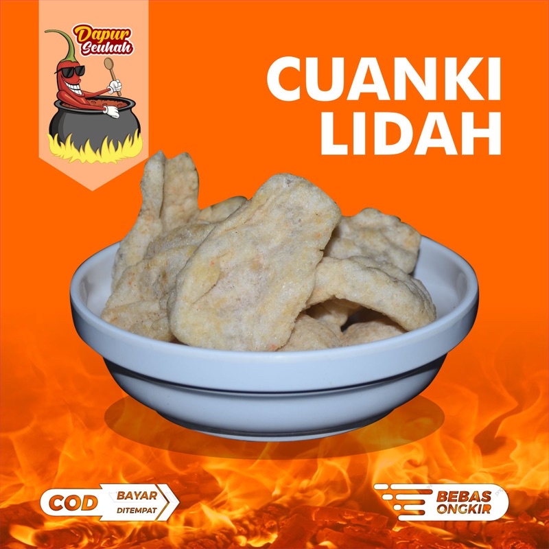 

CUANKI LIDAH isi 10 Biji / TOPING BASO ACI