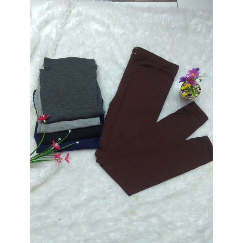 Legging Panjang Kaos Soft Rayon Jumbo/celana panjang semata kaki