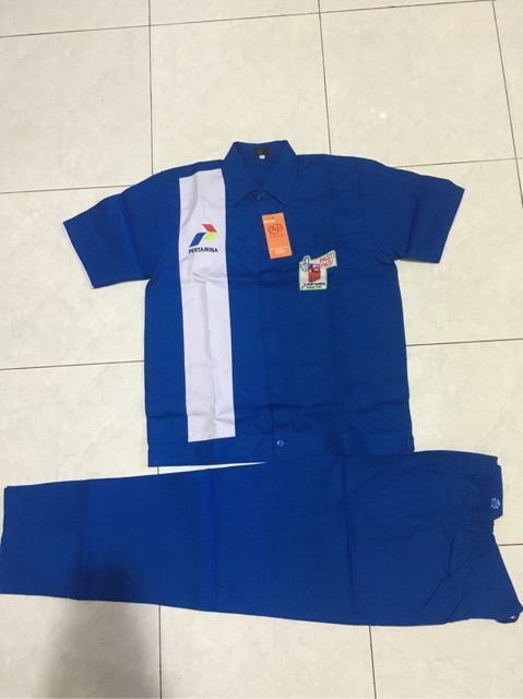 Seragam SPBU Pertamina Baju + Celana (Operator, Manajer, OB, Teknisi) Berkualitas