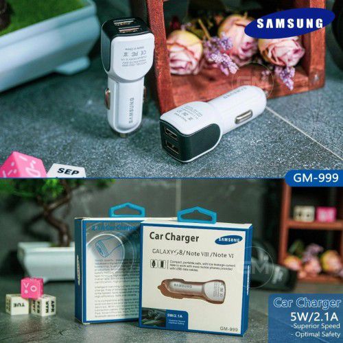 [SO] Saver Charger Mobil Samsung 2Usb Car Charger