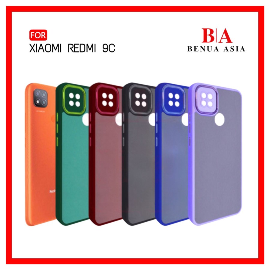 CASE PREMIUM NEOHYBRID DOVE CHROME XIAOMI REDMI 9C ~ FA