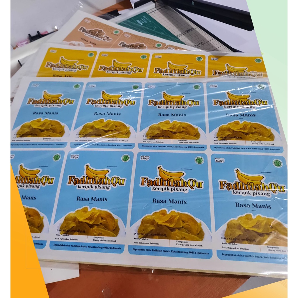 

STIKER LABEL MAKANAN MINUMAN PASTRY