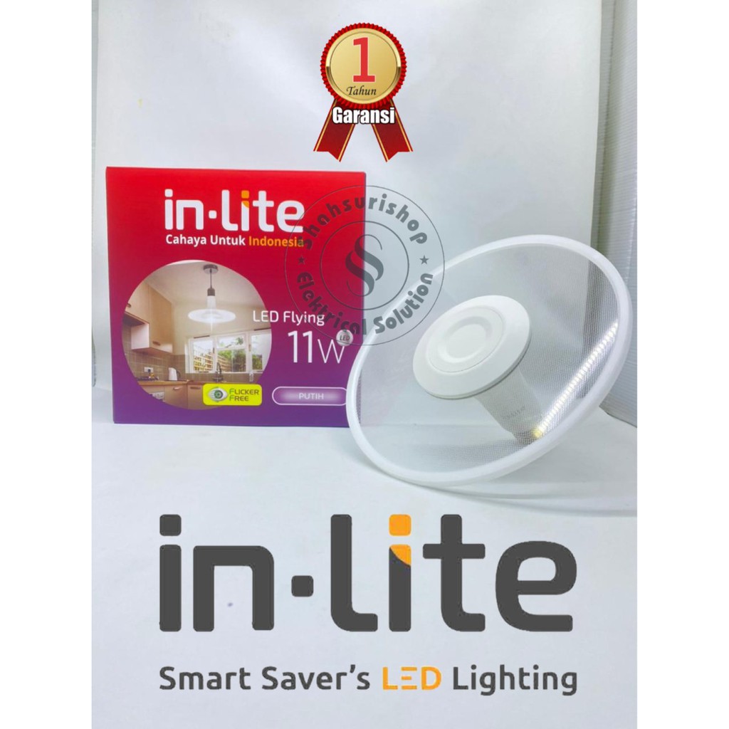 LAMPU IN LITE LED FLYING UFO INLITE 11 WATT 11W INFG001 BERGARANSI