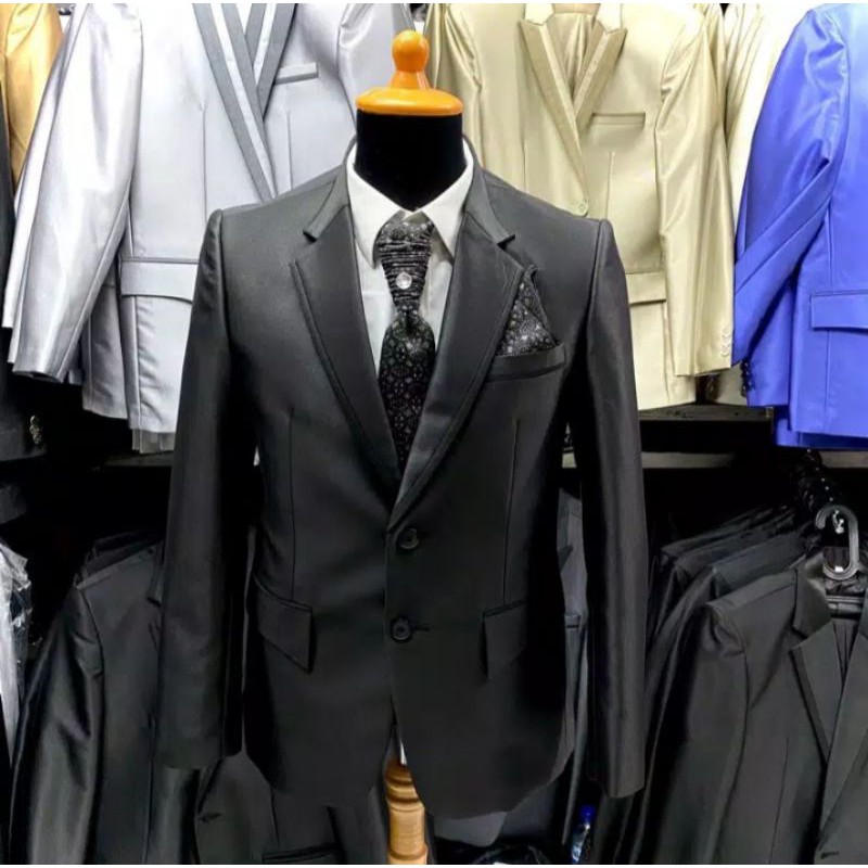 Limited Jumbo/Xxl,Xxxl Jas Formal Semi Wool Blazer Kantor Pria Jas Wedding Jas Pengantin Setelan Jas