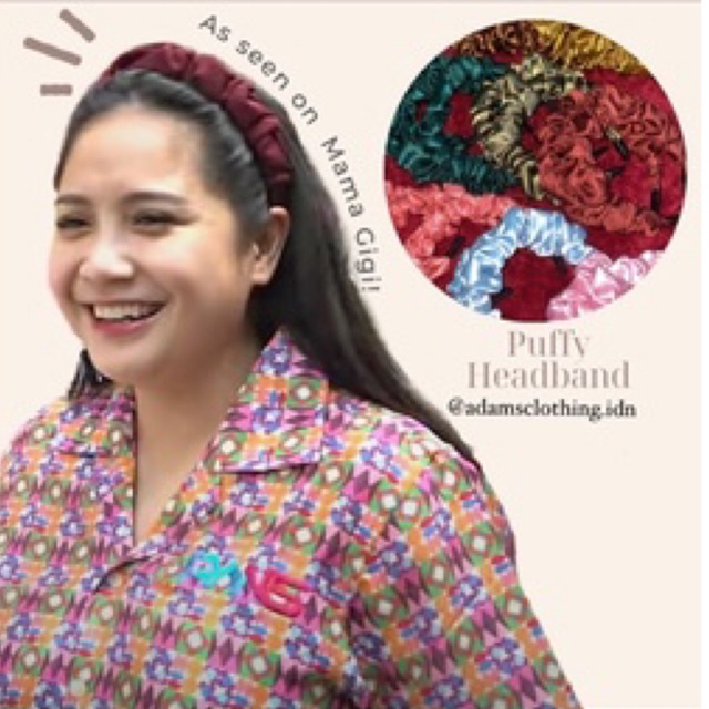 BANDANA SCRUNCHIE NAGITA SLAVINA